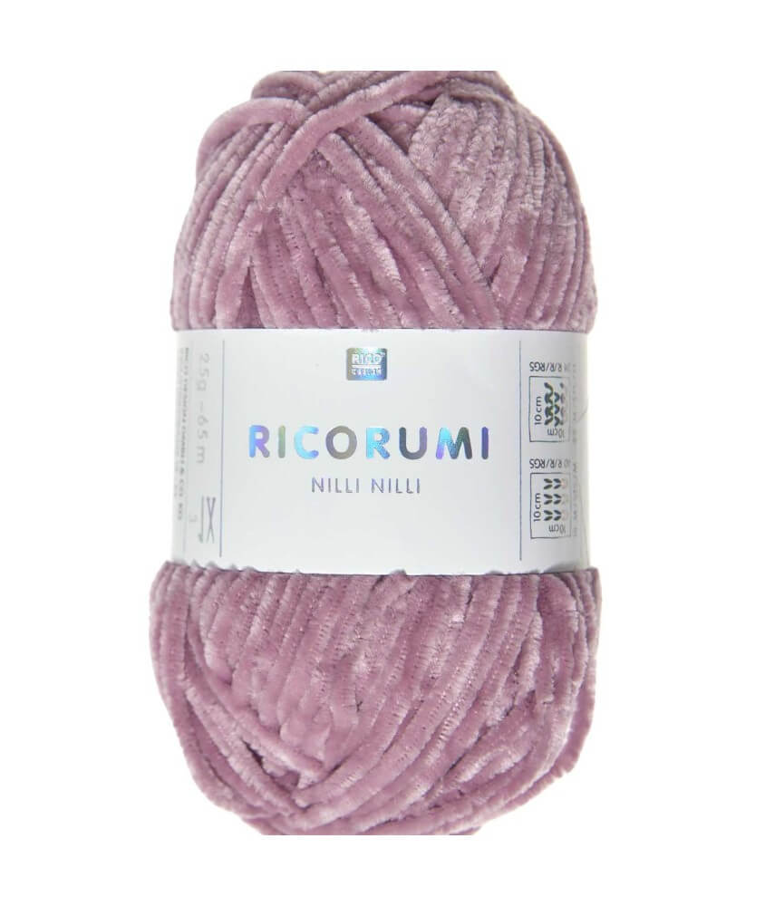 Pelote Ricorumi Nilli Nilli : La Chenille Polyester pour des Amigurumis Élégants - 25 GR - Rico Design