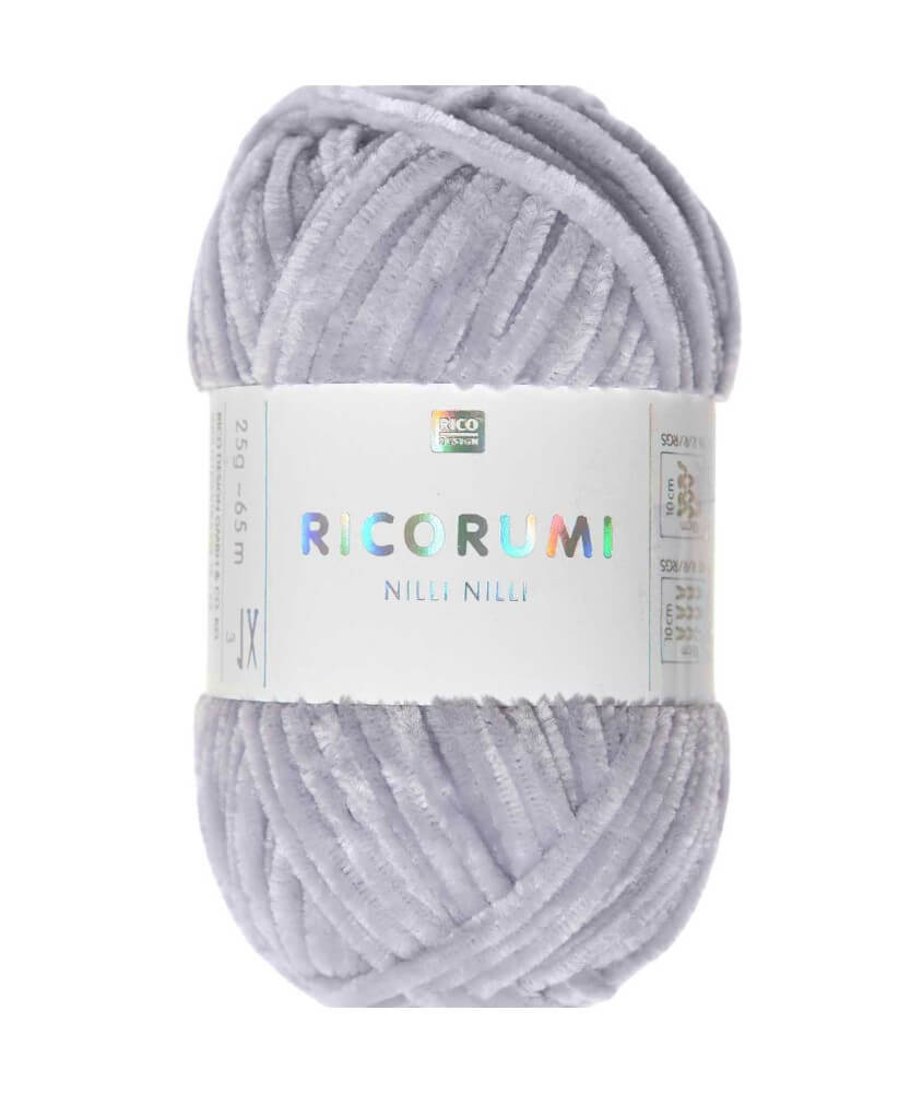 Pelote Ricorumi Nilli Nilli : La Chenille Polyester pour des Amigurumis Élégants - 25 GR - Rico Design