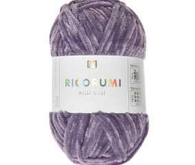 Pelote Ricorumi Nilli Nilli : La Chenille Polyester pour des Amigurumis Élégants - 25 GR - Rico Design