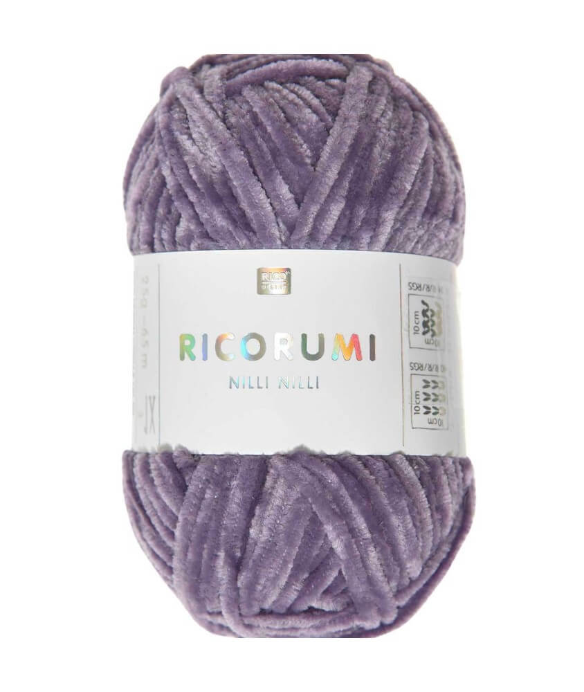 Pelote Ricorumi Nilli Nilli : La Chenille Polyester pour des Amigurumis Élégants - 25 GR - Rico Design