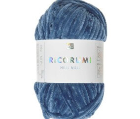 Pelote Ricorumi Nilli Nilli : La Chenille Polyester pour des Amigurumis Élégants - 25 GR - Rico Design