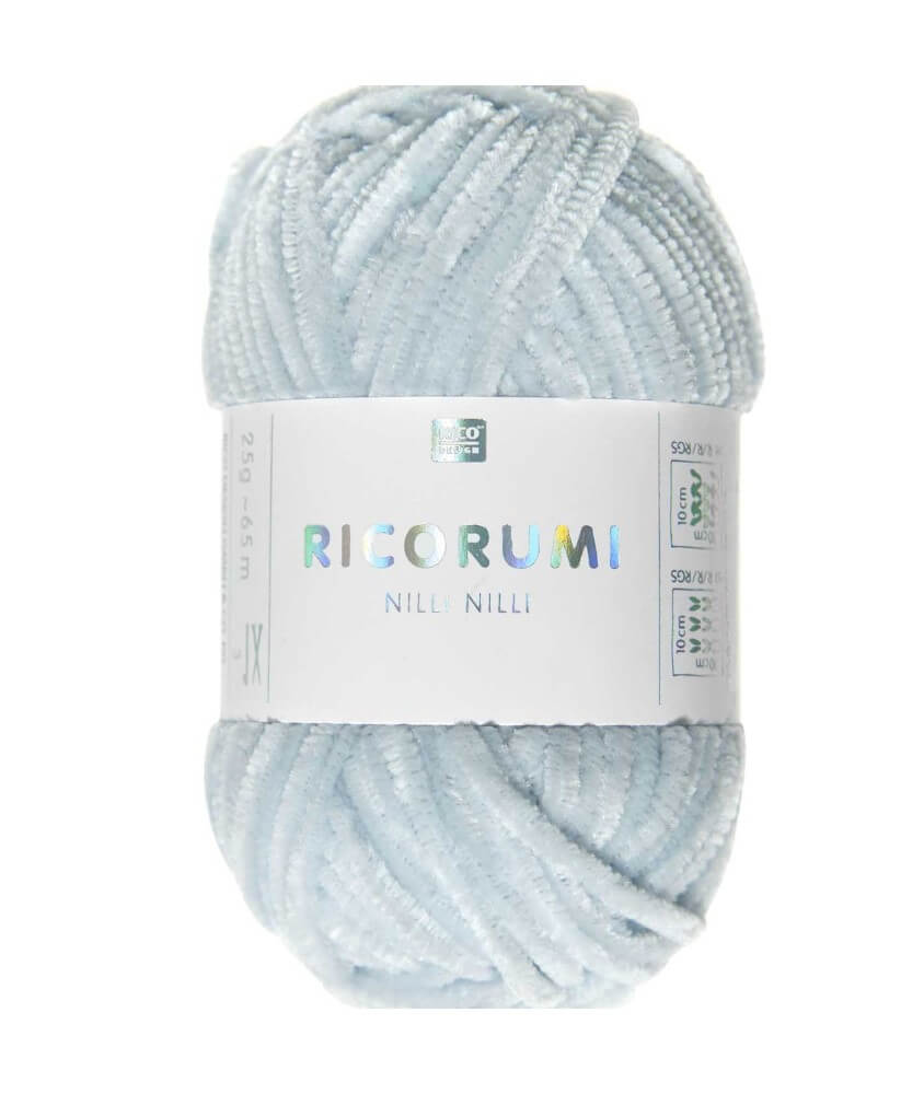 Pelote Ricorumi Nilli Nilli : La Chenille Polyester pour des Amigurumis Élégants - 25 GR - Rico Design