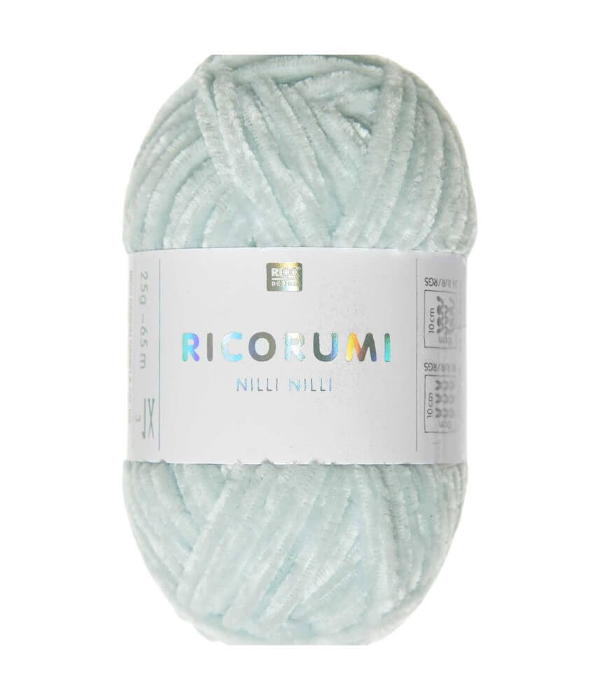 Pelote Ricorumi Nilli Nilli : La Chenille Polyester pour des Amigurumis Élégants - 25 GR - Rico Design