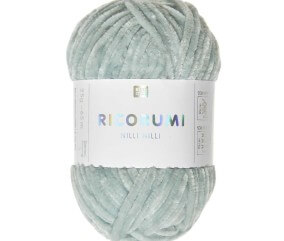 Pelote Ricorumi Nilli Nilli : La Chenille Polyester pour des Amigurumis Élégants - 25 GR - Rico Design