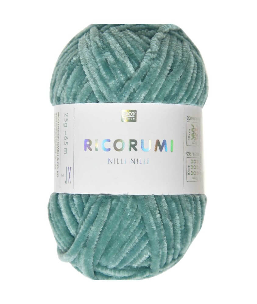 Pelote Ricorumi Nilli Nilli : La Chenille Polyester pour des Amigurumis Élégants - 25 GR - Rico Design