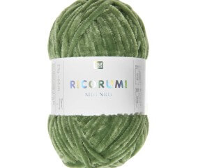 Pelote Ricorumi Nilli Nilli : La Chenille Polyester pour des Amigurumis Élégants - 25 GR - Rico Design