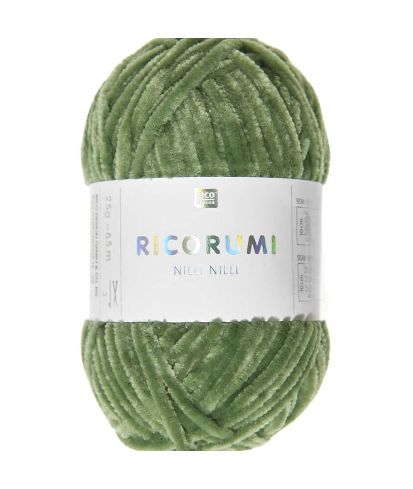 Pelote Ricorumi Nilli Nilli : La Chenille Polyester pour des Amigurumis Élégants - 25 GR - Rico Design