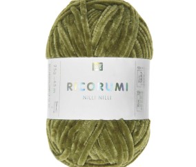 Pelote Ricorumi Nilli Nilli : La Chenille Polyester pour des Amigurumis Élégants - 25 GR - Rico Design