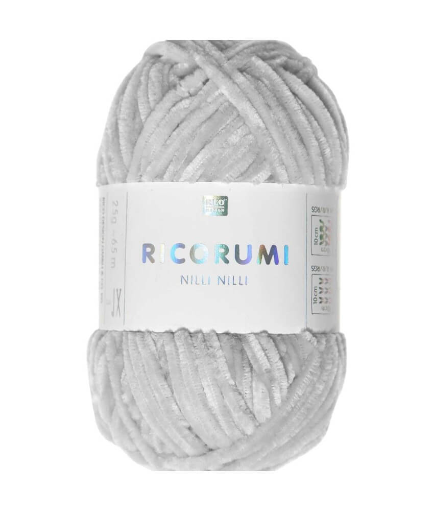 Pelote Ricorumi Nilli Nilli : La Chenille Polyester pour des Amigurumis Élégants - 25 GR - Rico Design