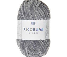 Pelote Ricorumi Nilli Nilli : La Chenille Polyester pour des Amigurumis Élégants - 25 GR - Rico Design