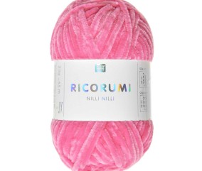 Pelote Ricorumi Nilli Nilli : La Chenille Polyester pour des Amigurumis Élégants - 25 GR - Rico Design