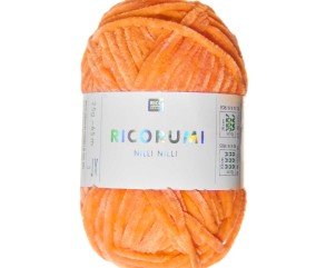 Pelote Ricorumi Nilli Nilli : La Chenille Polyester pour des Amigurumis Élégants - 25 GR - Rico Design