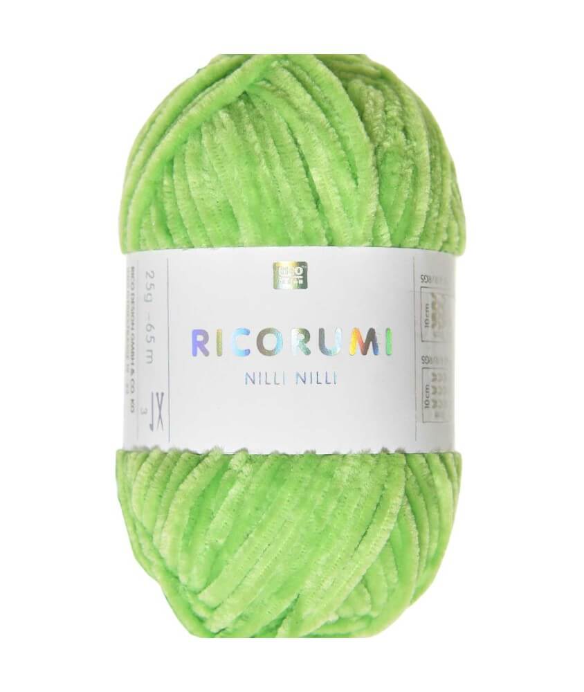 Pelote Ricorumi Nilli Nilli : La Chenille Polyester pour des Amigurumis Élégants - 25 GR - Rico Design Pelote Ricorumi Nilli Nilli : La Chenille Polyester pour des Amigurumis Élégants - 25 GR - Rico Design