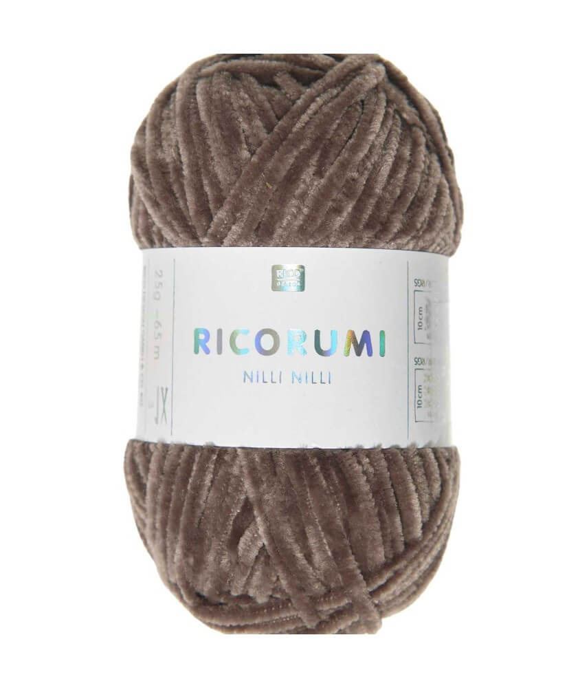 Pelote Ricorumi Nilli Nilli : La Chenille Polyester pour des Amigurumis Élégants - 25 GR - Rico Design