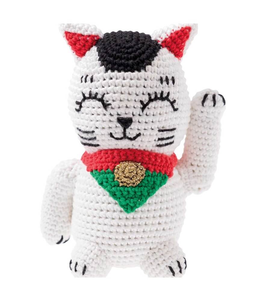 Kit Ricorumi à crocheter Lucky Cat - Rico Design Kit Ricorumi à crocheter Lucky Cat - Rico Design