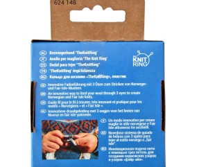 The KnitRing : L'Anneau à Tricoter Norvégien pour des Motifs Multicolores Faciles et Ordonnés - Prym