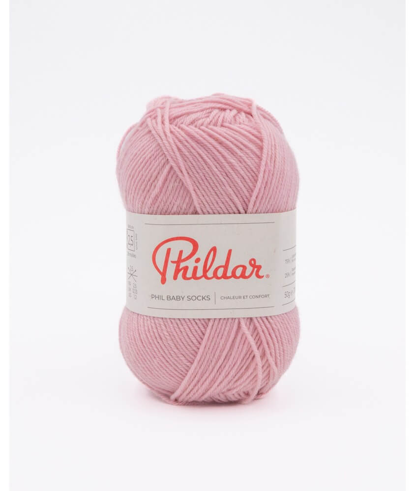 Pelote de Laine Mérino Phil Baby & Socks - Chaleur et Douceur pour Petits Pieds