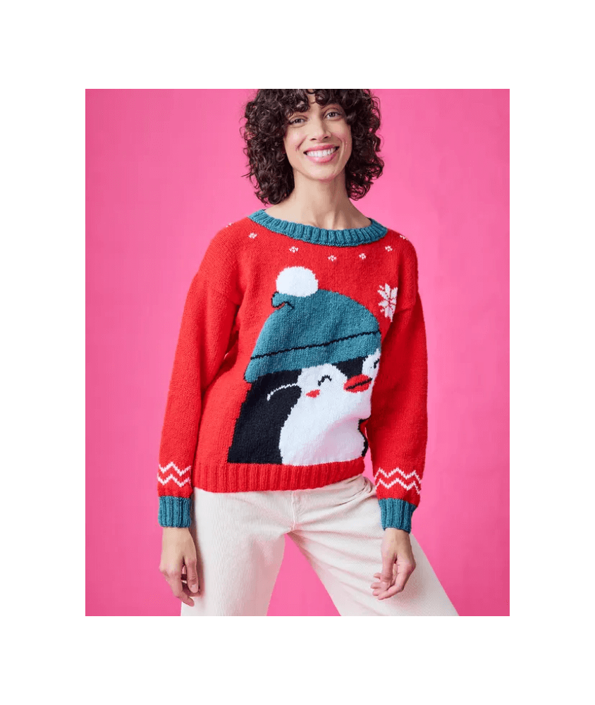 Tricotez votre pull avec la PINGO FIRST NOEL FLOCON - Pingouin