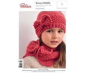 E-MODELE ENFANT - BONNET KENDRA - PHILDAR