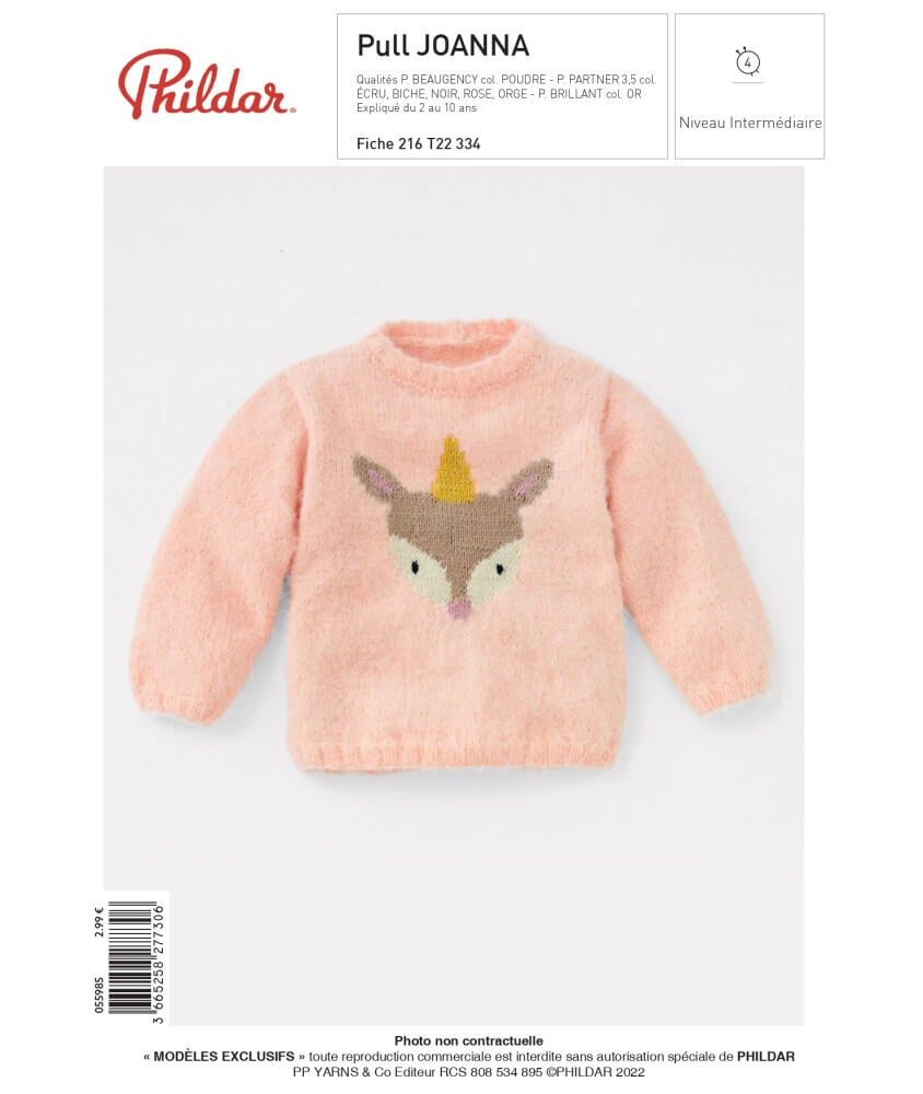 E-MODELE ENFANT - PULL JOANNA - PHILDAR