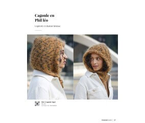 Catalogue Femme Automne/Hiver 2023-2024 n°228 de Phildar - Hiver en couleur -  Élégance Rétro et Tendances Actuelles