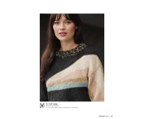 Catalogue Femme Automne/Hiver 2023-2024 n°228 de Phildar - Hiver en couleur -  Élégance Rétro et Tendances Actuelles