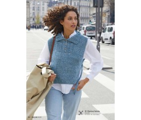 Catalogue Femme Automne/Hiver 2023-2024 n°228 de Phildar - Hiver en couleur -  Élégance Rétro et Tendances Actuelles