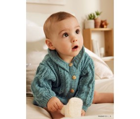 Catalogue Layette Automne/Hiver 2023-2024 n°230 de Phildar - Prêt pour l'hiver - Douceur et Tendresse pour Bébés