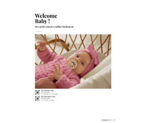 Catalogue Layette Automne/Hiver 2023-2024 n°230 de Phildar - Prêt pour l'hiver - Douceur et Tendresse pour Bébés