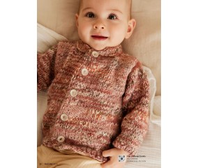 Catalogue Layette Automne/Hiver 2023-2024 n°230 de Phildar - Prêt pour l'hiver - Douceur et Tendresse pour Bébés