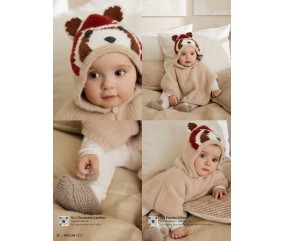 Catalogue Layette Automne/Hiver 2023-2024 n°230 de Phildar - Prêt pour l'hiver - Douceur et Tendresse pour Bébés