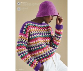 Catalogue Femme Automne/Hiver 2023-2024 n°231 de Phildar - Crochet Grandiose - De la Tendance Podium à Votre Dressing