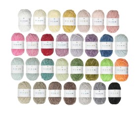 Kit de 30 Pelotes de Fil Chenille Ricorumi Nilli Nilli - Rico Design