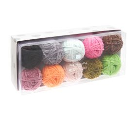 Fil Happy Chenille Pelote 15 g Rose n°24 - Scrapmalin