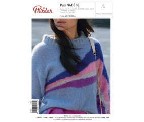 E-MODELE FEMME - PULL NADEGE - TON BLEU - PHILDAR