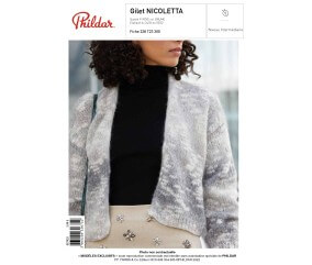 E-MODELE FEMME - GILET NICOLETTA - PHILDAR