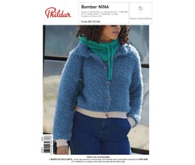 E-MODELE FEMME - BOMBER NINA - PHILDAR