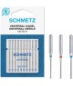 Aiguilles Universelles pour Machine - Assortiment Mix 70,80,90,100 - 130/705H - 10 pces - SCHMETZ