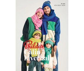 Catalogue Famille Automne/Hiver 2023-2024 n°234 de Phildar - Câlin hivernal - Chaleur et Style pour Toute la Famille