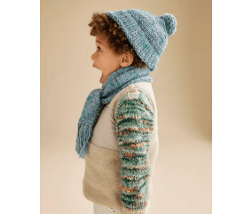 Des modèles simples : Bonnet, écharpe et snood pour enfant - La