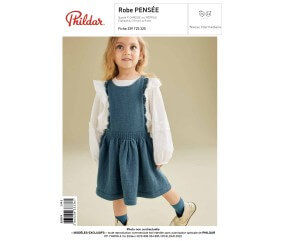 E-MODELE FILLE - ROBE PENSEE - PHILDAR