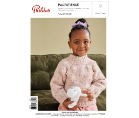 E-MODELE FILLE - PULL PATIENCE - PHILDAR