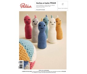 E-MODELE ENFANT - QUILLES ET BALLES PRIAM - PHILDAR