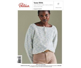 E-MODELE  FEMME - VESTE RIMA - PHILDAR