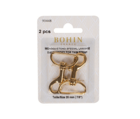Lot de 2 Mousquetons Spécial Lanière - Bohin