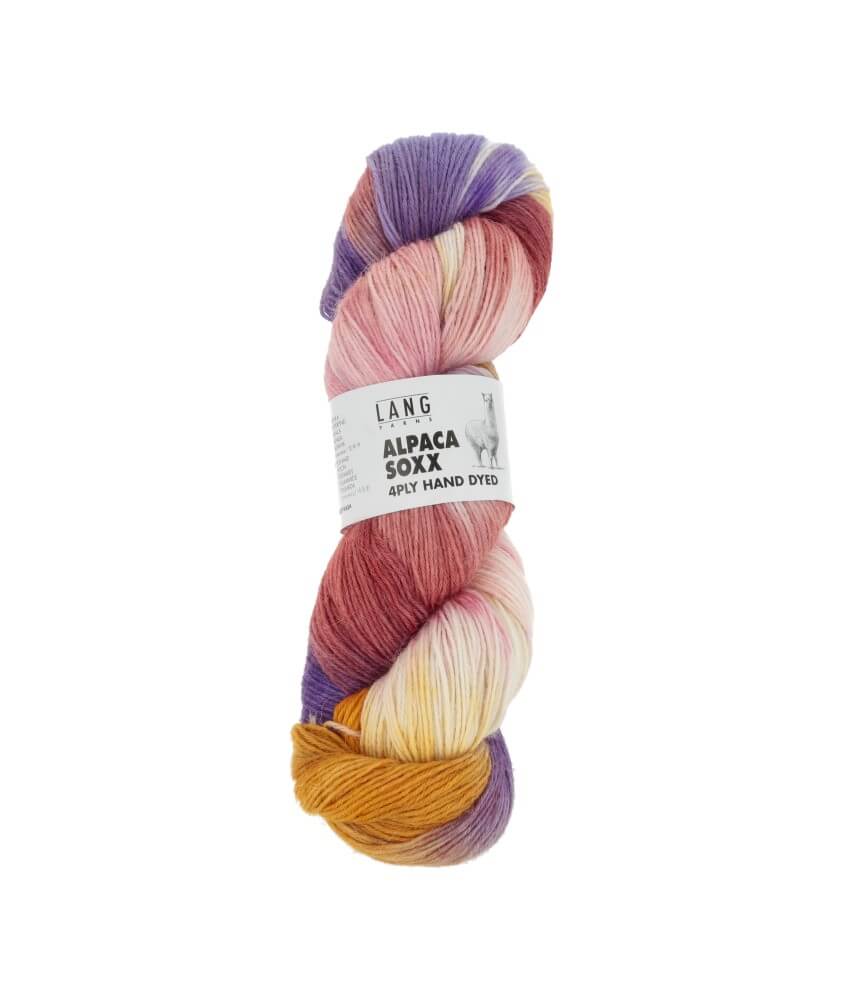 Pelote exceptionelle à tricoter Alpaca Soxx 4 Ply Hand Dyed - Lang Yarns Pelote exceptionelle à tricoter Alpaca Soxx 4 Ply Hand Dyed - Lang Yarns