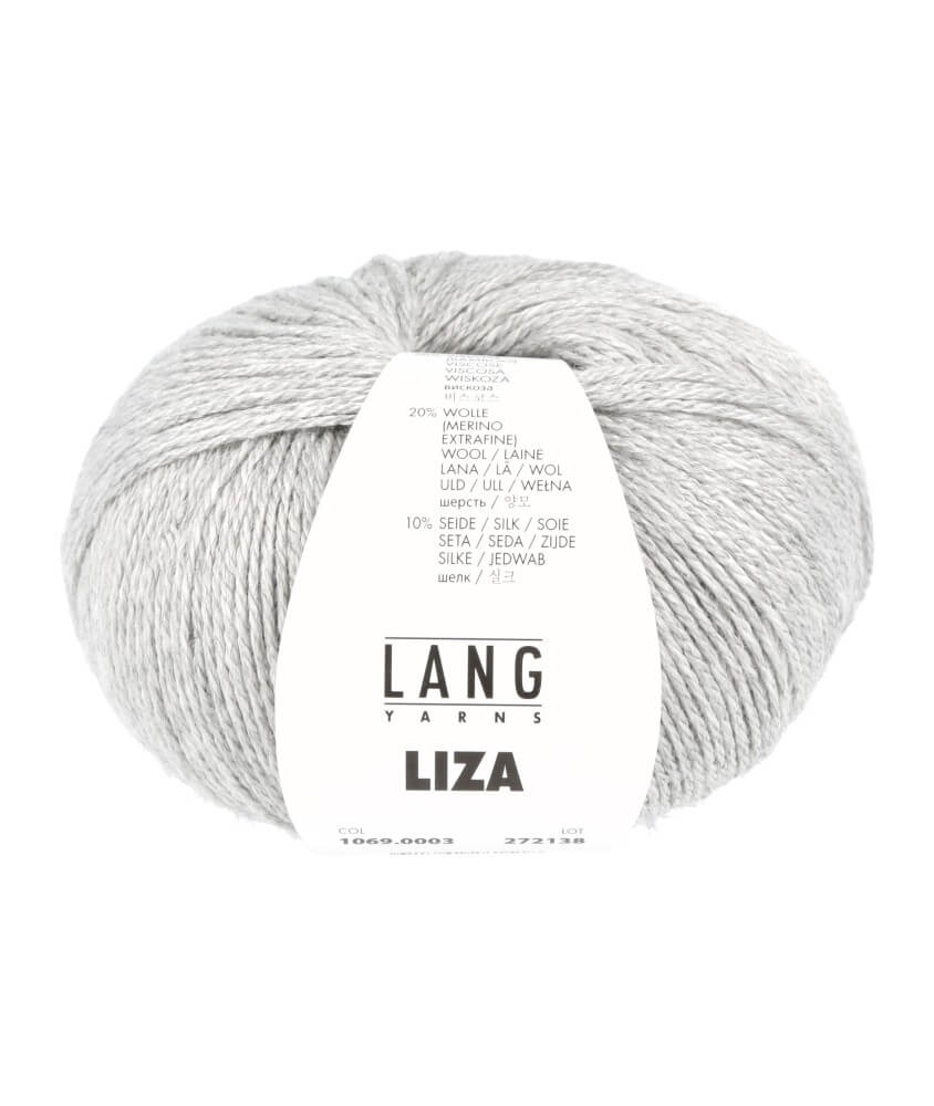 Pelote de laine et soie à tricoter Liza - Lang Yarns Pelote de laine et soie à tricoter Liza - Lang Yarns