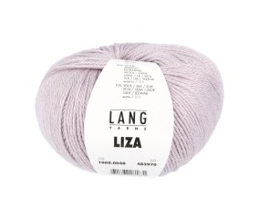 Pelote de laine et soie à tricoter Liza - Lang Yarns