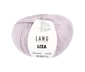 Pelote de laine et soie à tricoter Liza - Lang Yarns