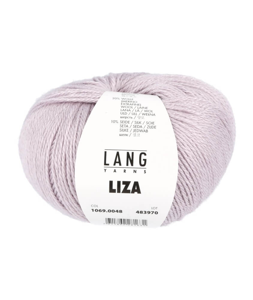 Pelote de laine et soie à tricoter Liza - Lang Yarns